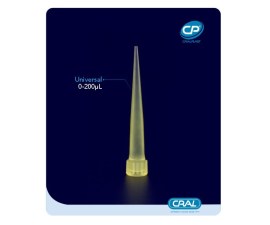 Ponteira Amarela Universal - 0-200 Ul - 1.000 Unid - 18170NM - Cral